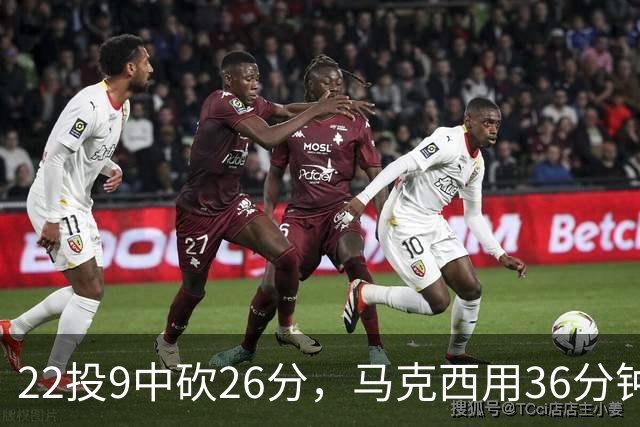 22投9中砍26分，马克西用36分钟稳住76人